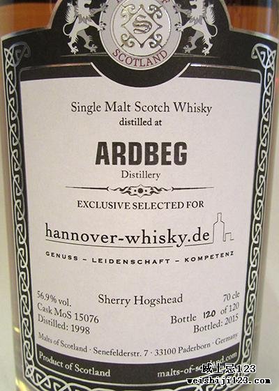 Ardbeg 1998 MoS