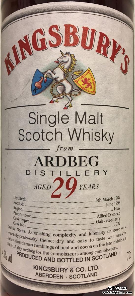 Ardbeg 1967 Kb