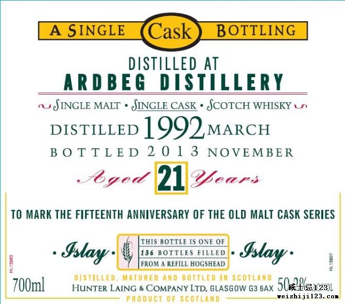 Ardbeg 1992 HL