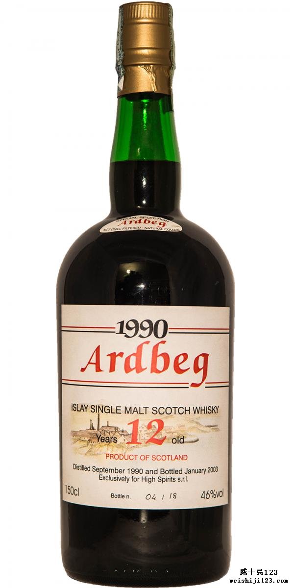 Ardbeg 1990 HSC