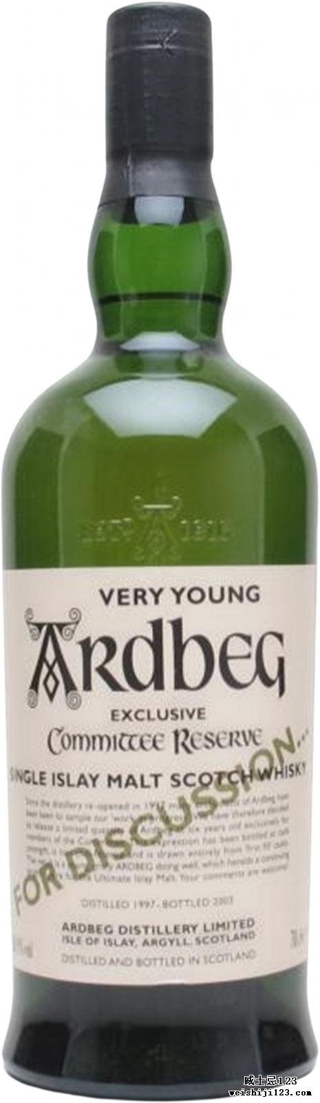 Ardbeg 1997 Very Young