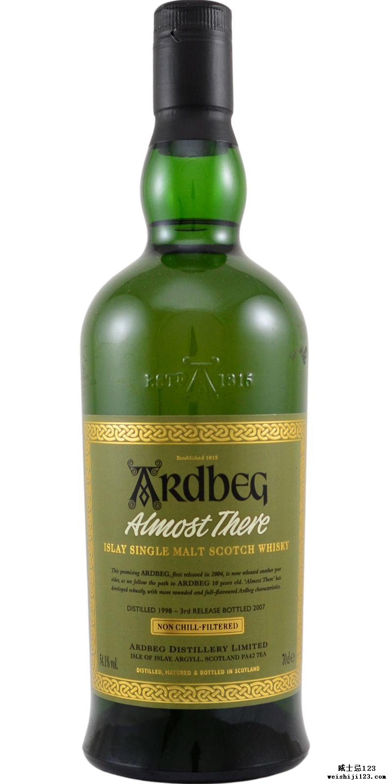 Ardbeg 1998 Almost There