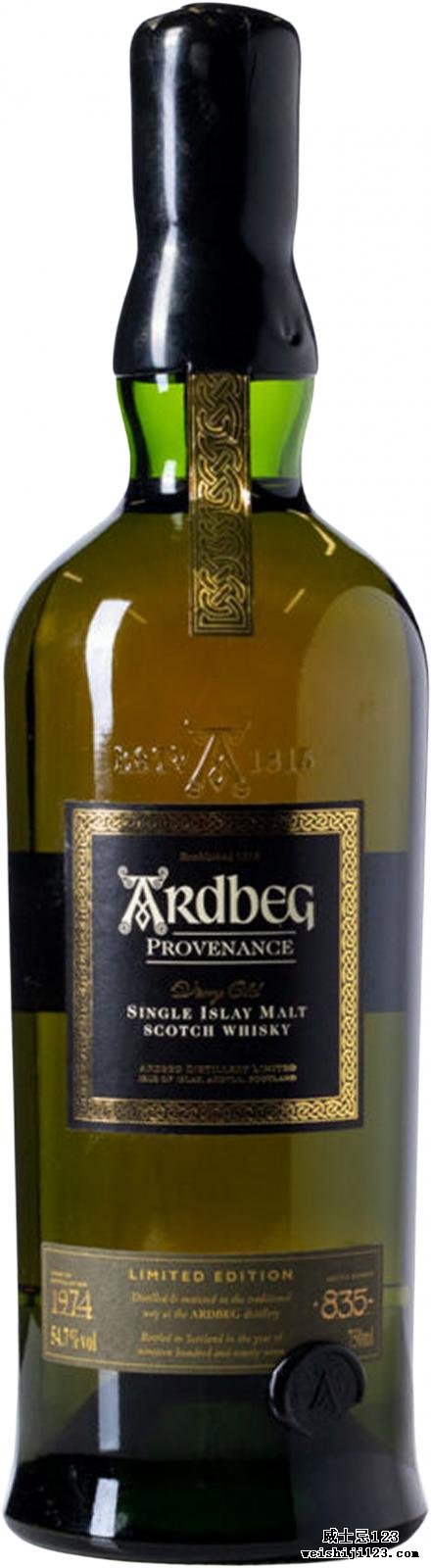 Ardbeg 1974 Provenance