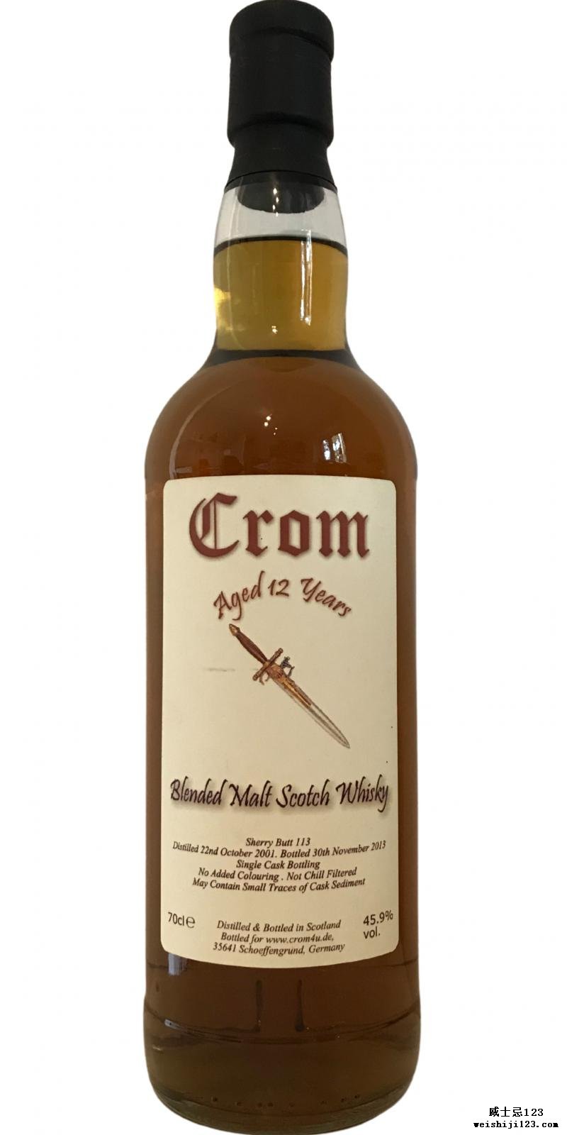 Blend Malt 12-year-old Cr