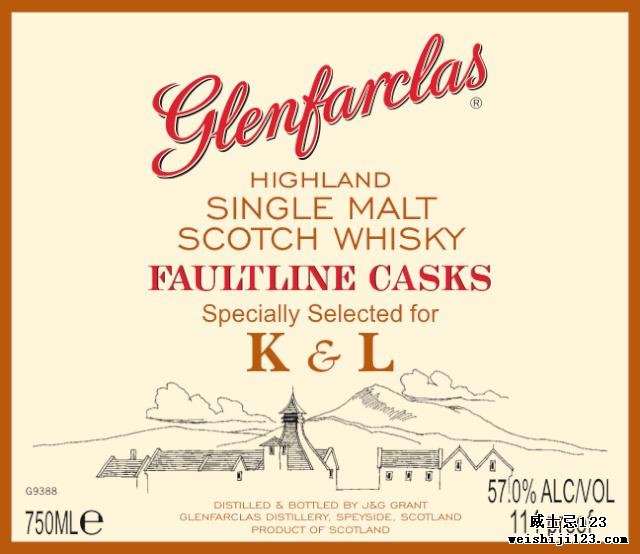 Glenfarclas Faultline Casks