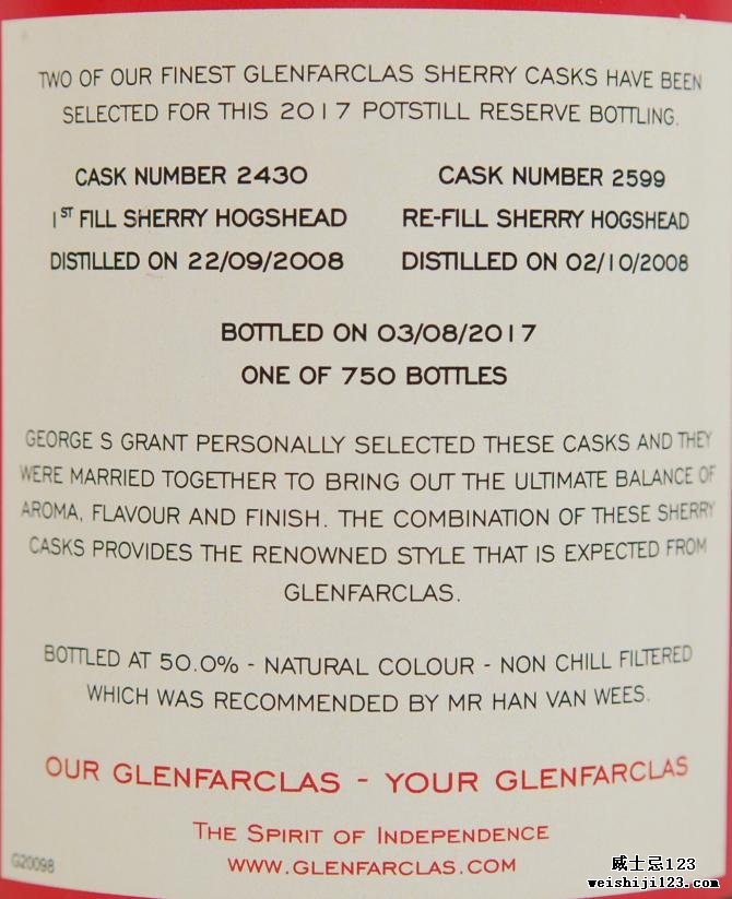 Glenfarclas 2008