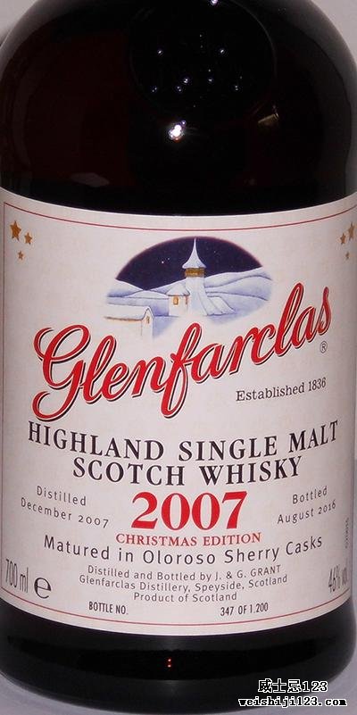 Glenfarclas 2007