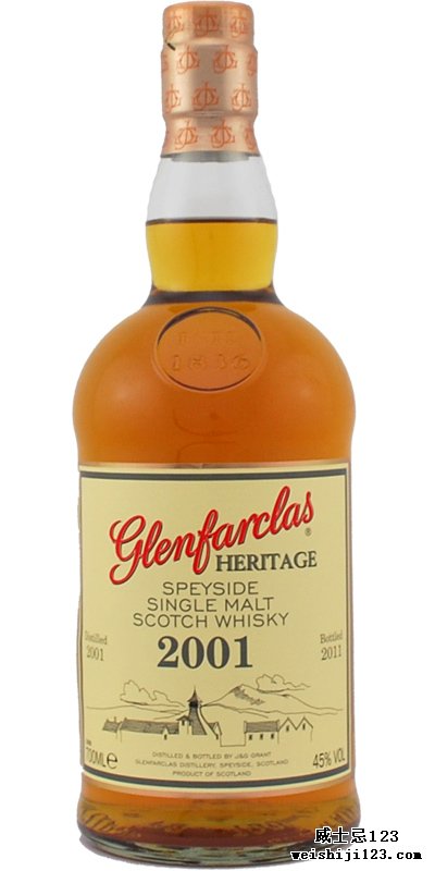 Glenfarclas 2001 Heritage