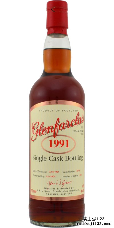 Glenfarclas 1991