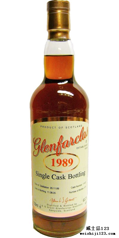 Glenfarclas 1989