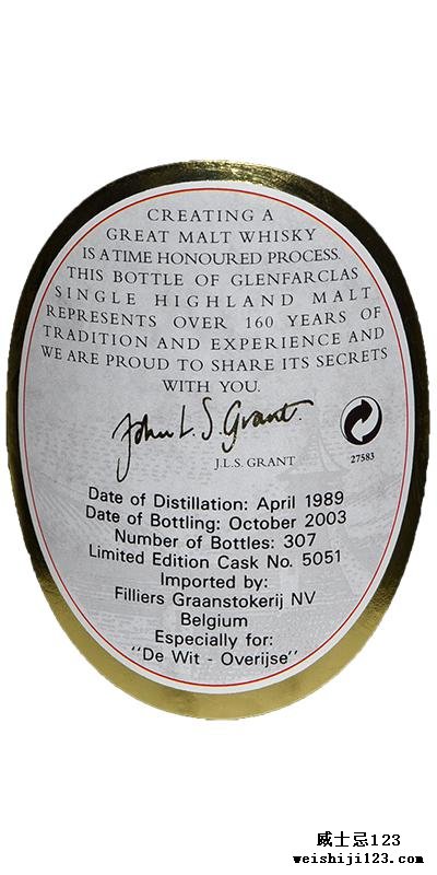 Glenfarclas 1989