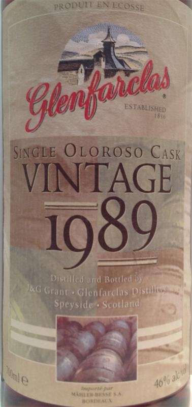 Glenfarclas 1989