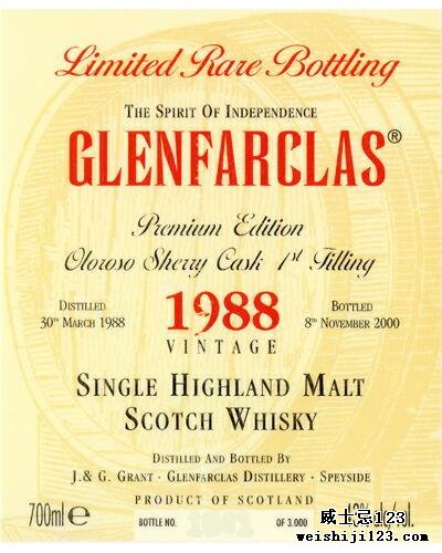 Glenfarclas 1988