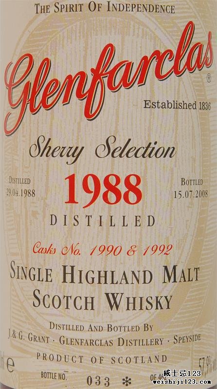 Glenfarclas 1988