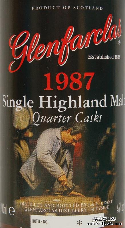 Glenfarclas 1987 Quarter Casks