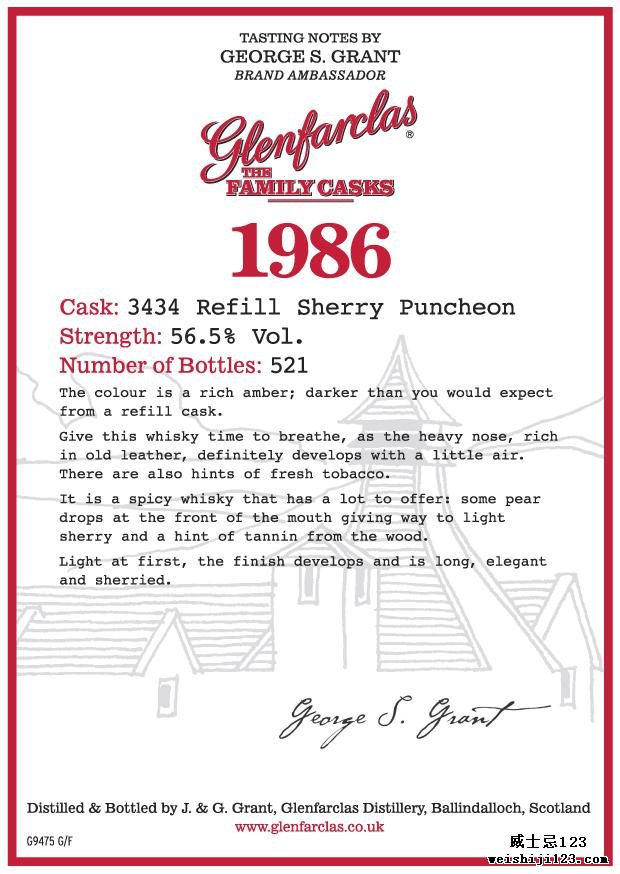 Glenfarclas 1986