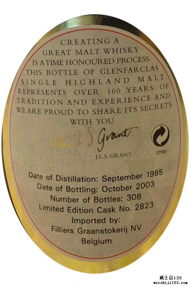 Glenfarclas 1985