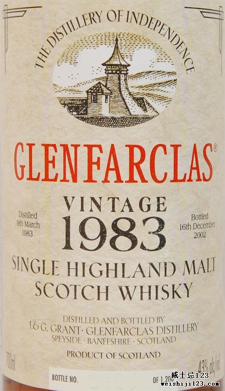 Glenfarclas 1983 Vintage