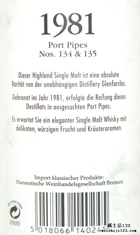 Glenfarclas 1981