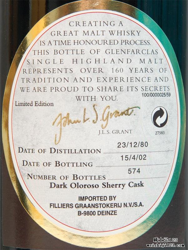 Glenfarclas 1980