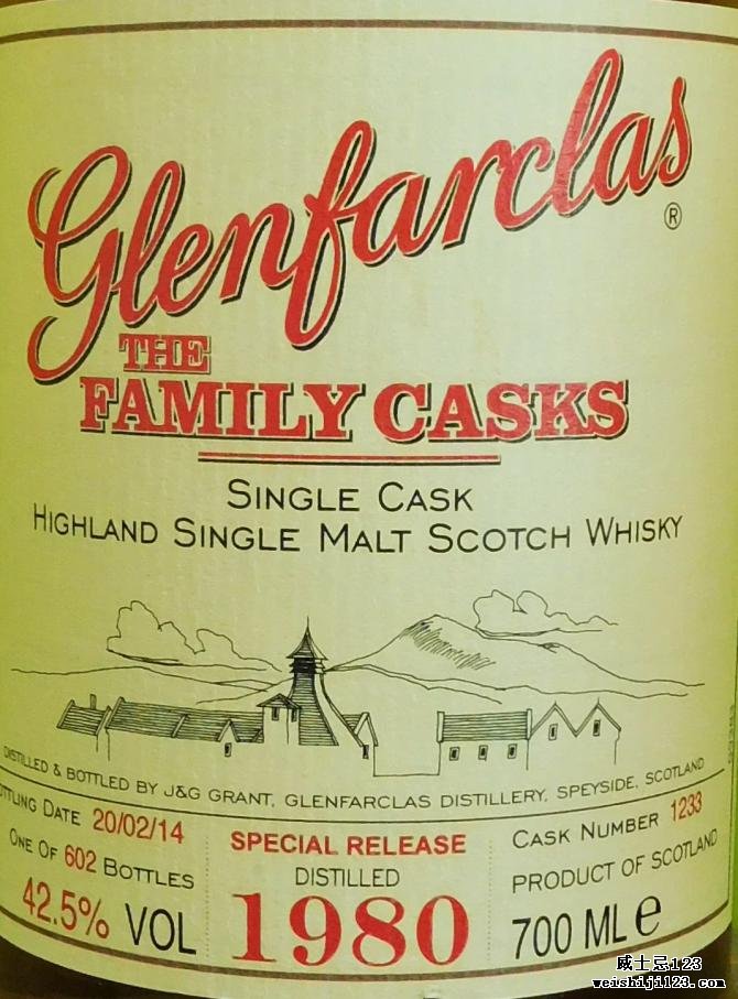 Glenfarclas 1980