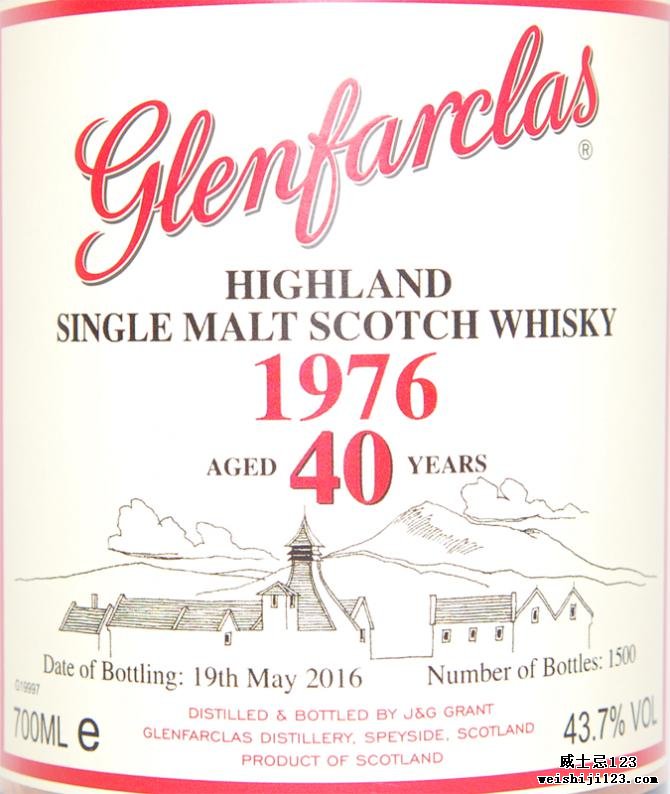 Glenfarclas 1976