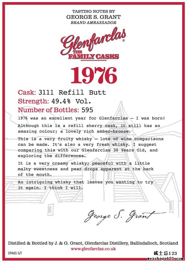 Glenfarclas 1976