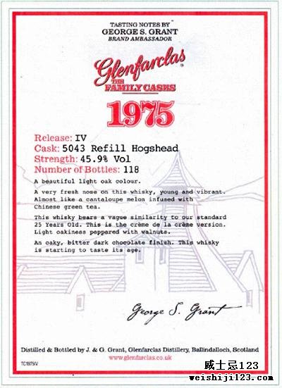 Glenfarclas 1975