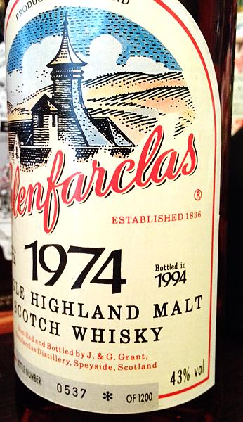 Glenfarclas 1974