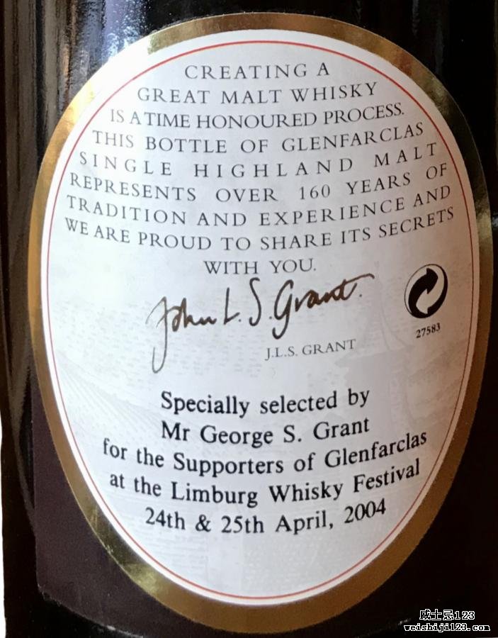 Glenfarclas 1974