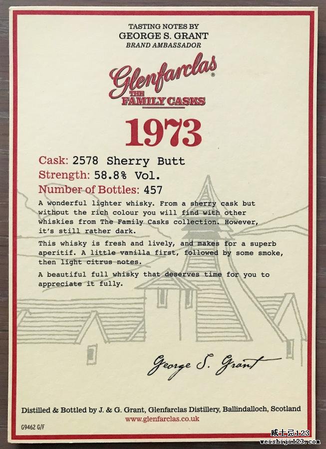 Glenfarclas 1973