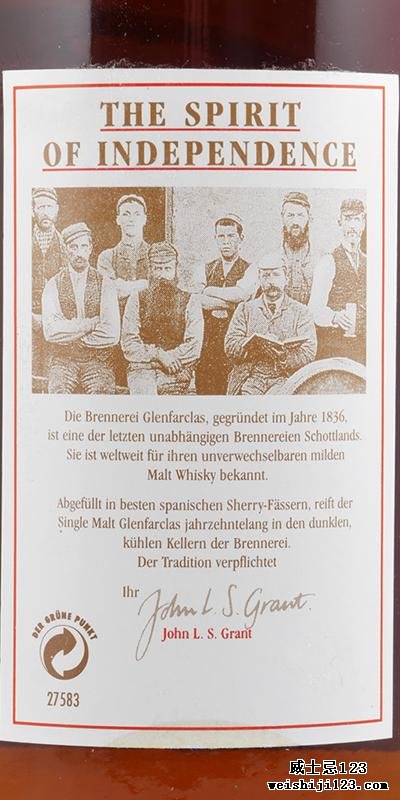 Glenfarclas 1972