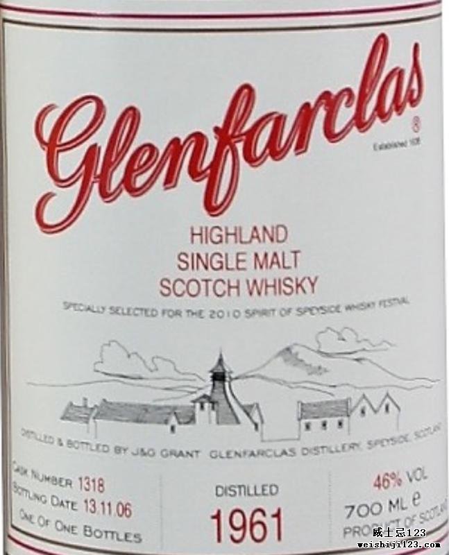 Glenfarclas 1961