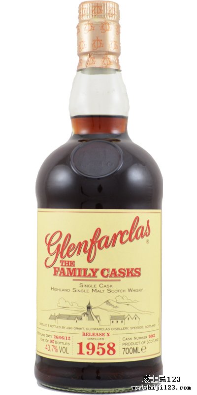 Glenfarclas 1958