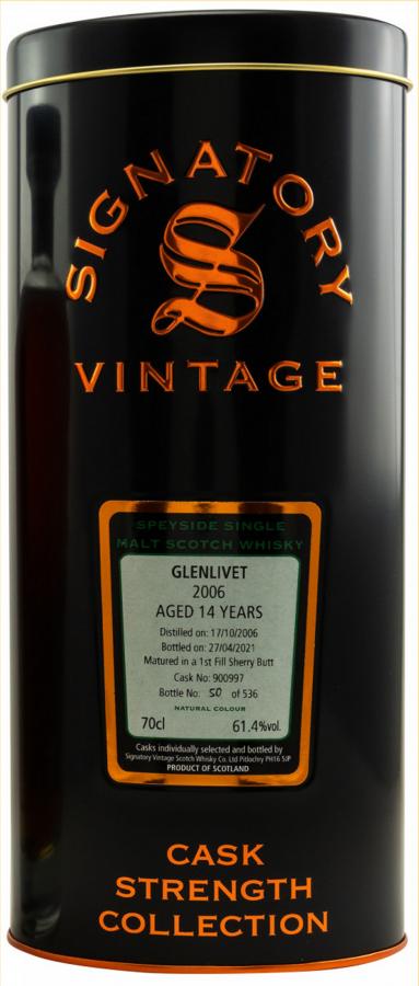 Glenlivet 2006 SV