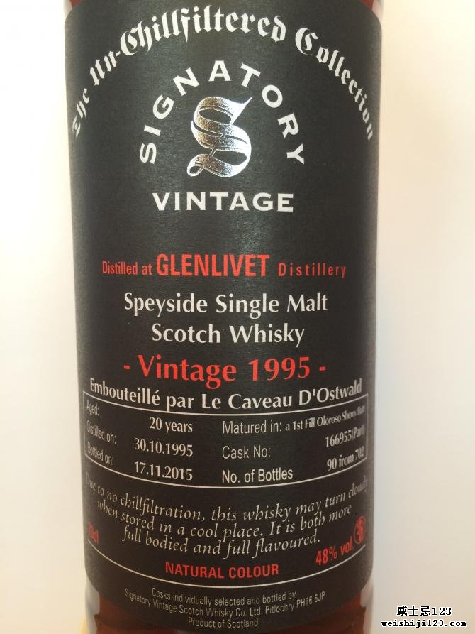 Glenlivet 1995 SV