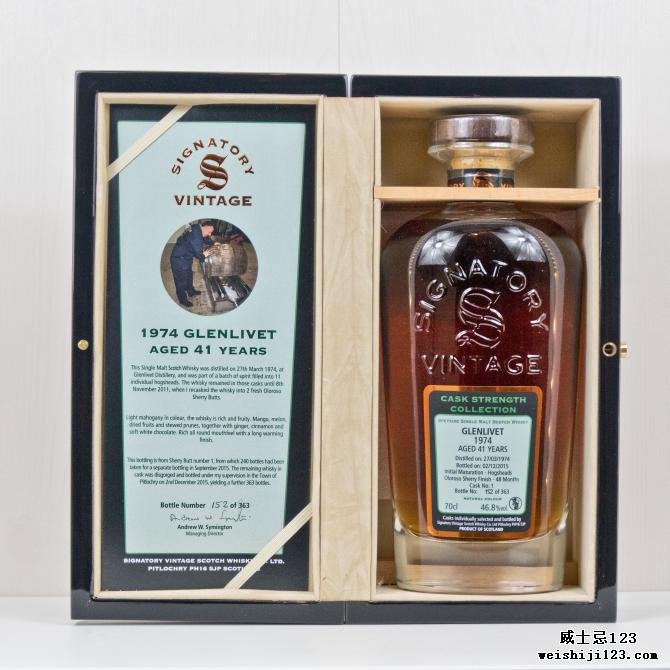 Glenlivet 1974 SV