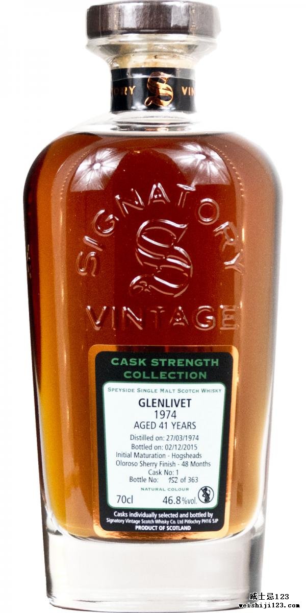 Glenlivet 1974 SV