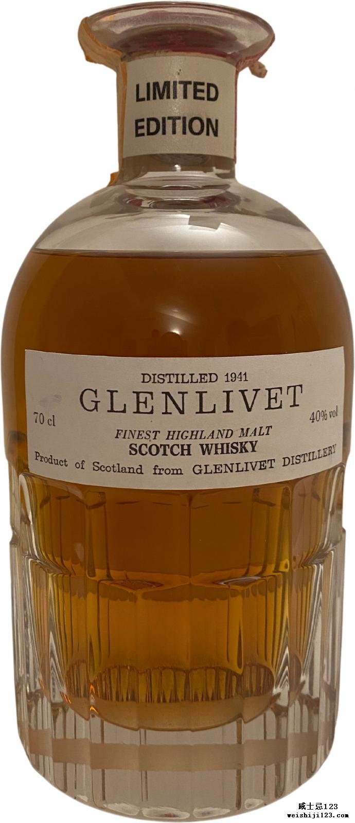 Glenlivet 1941 Ses