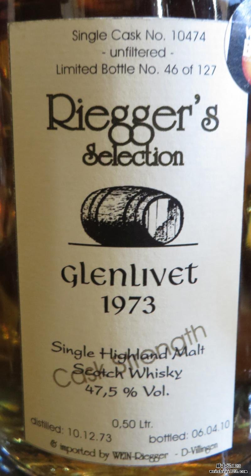 Glenlivet 1973 RS