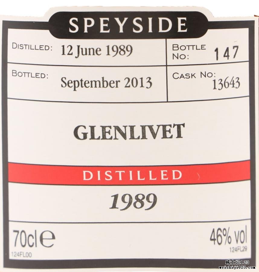 Glenlivet 1989 Mg