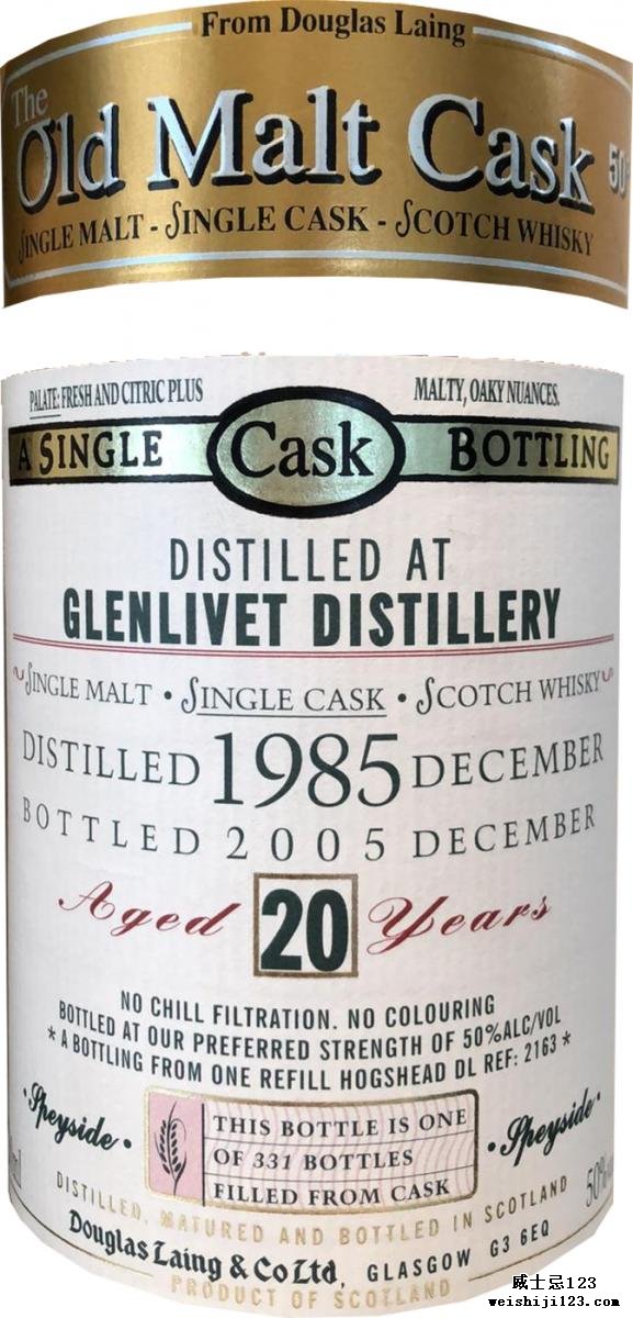 Glenlivet 1985 DL