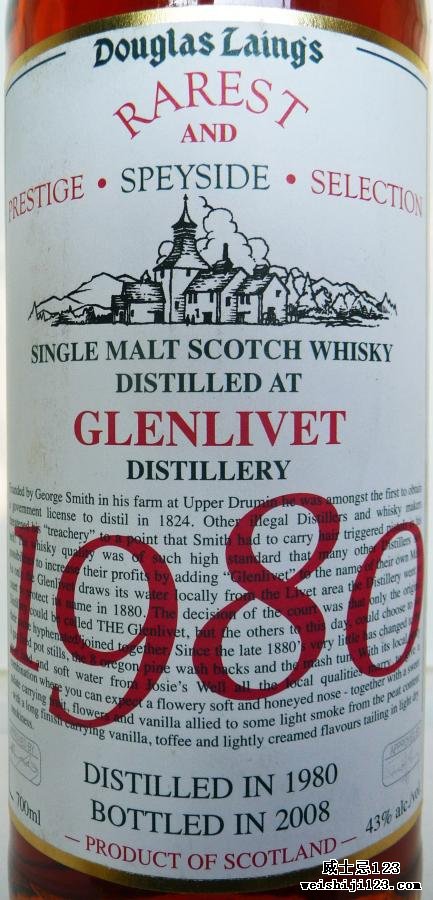 Glenlivet 1980 DL