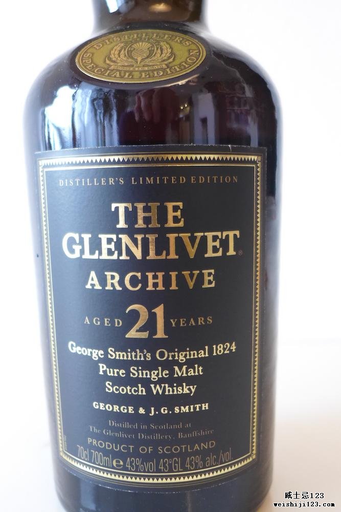 Glenlivet 21-year-old - Archive