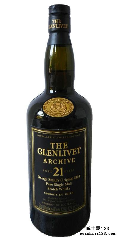 Glenlivet 21-year-old - Archive