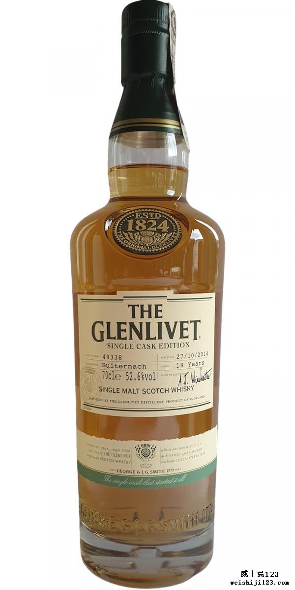 Glenlivet 18-year-old - Buiternach