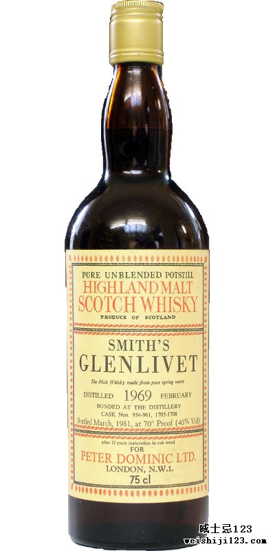 Glenlivet 1969