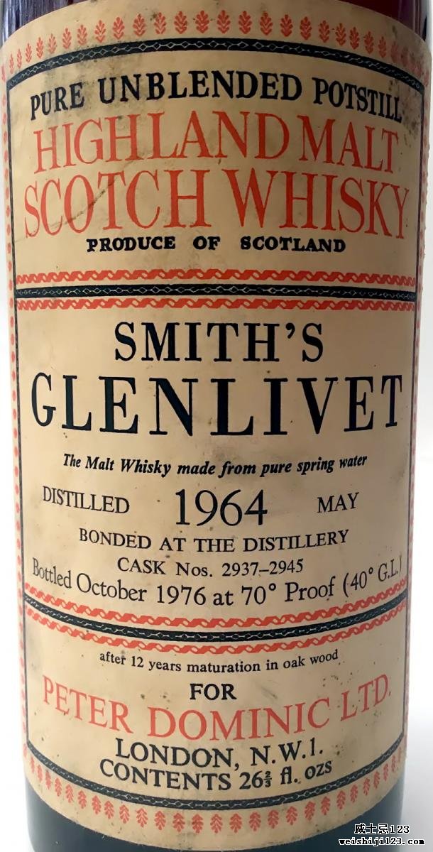 Glenlivet 1964