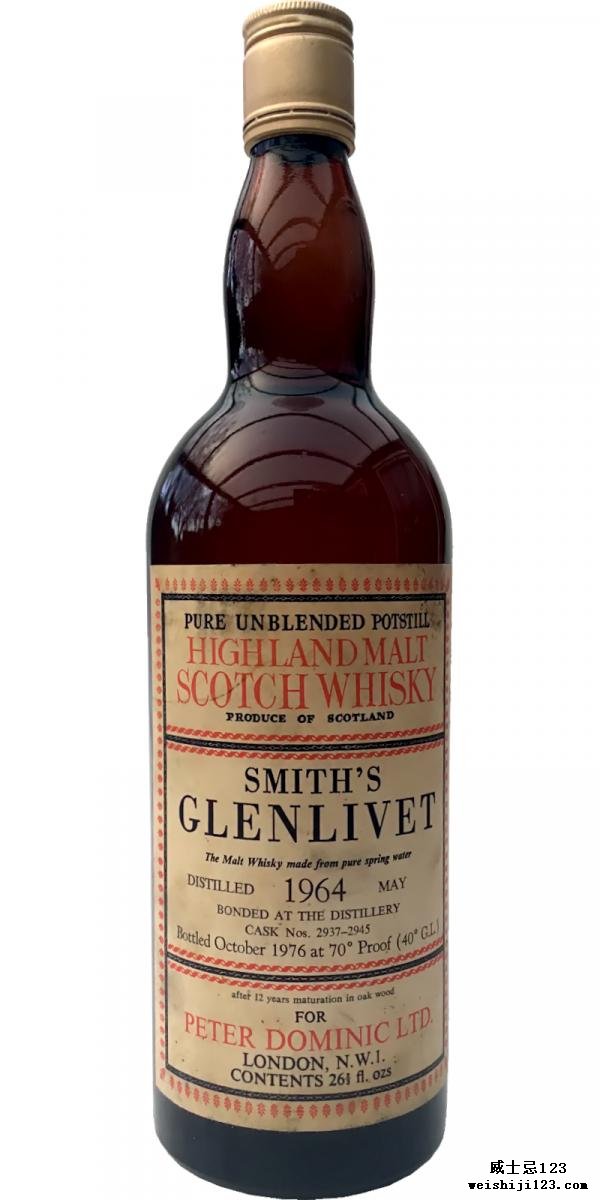 Glenlivet 1964