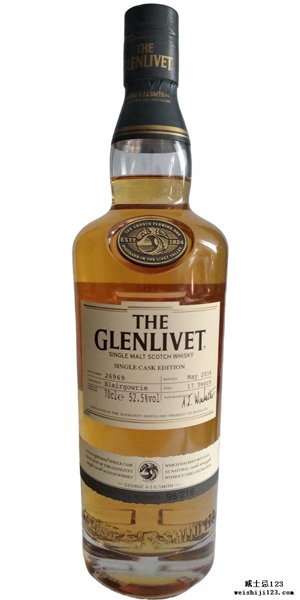 Glenlivet 17-year-old - Blairgowrie